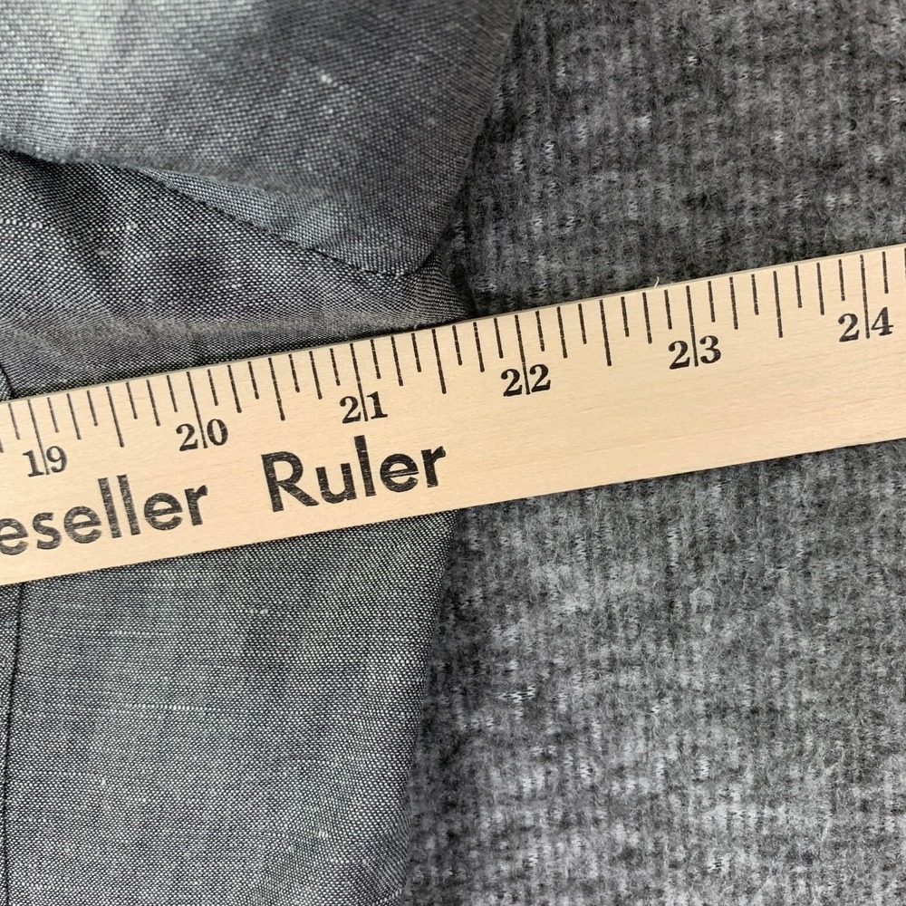 Suitsupply Linen Blazer Jacket Men 42L Gray Washington FL Vitale Barberis Sport - Picture 13 of 16